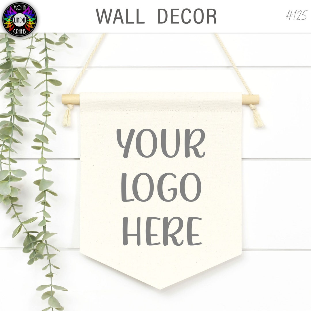 Custom LOGO Banner Custom Logo Wall Art Business Sign Logo Etsy