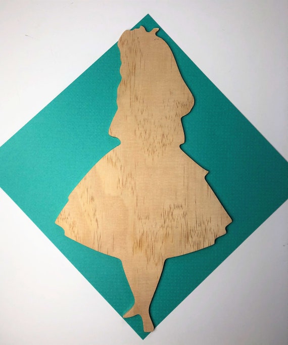 Alice In Woderland Cutout