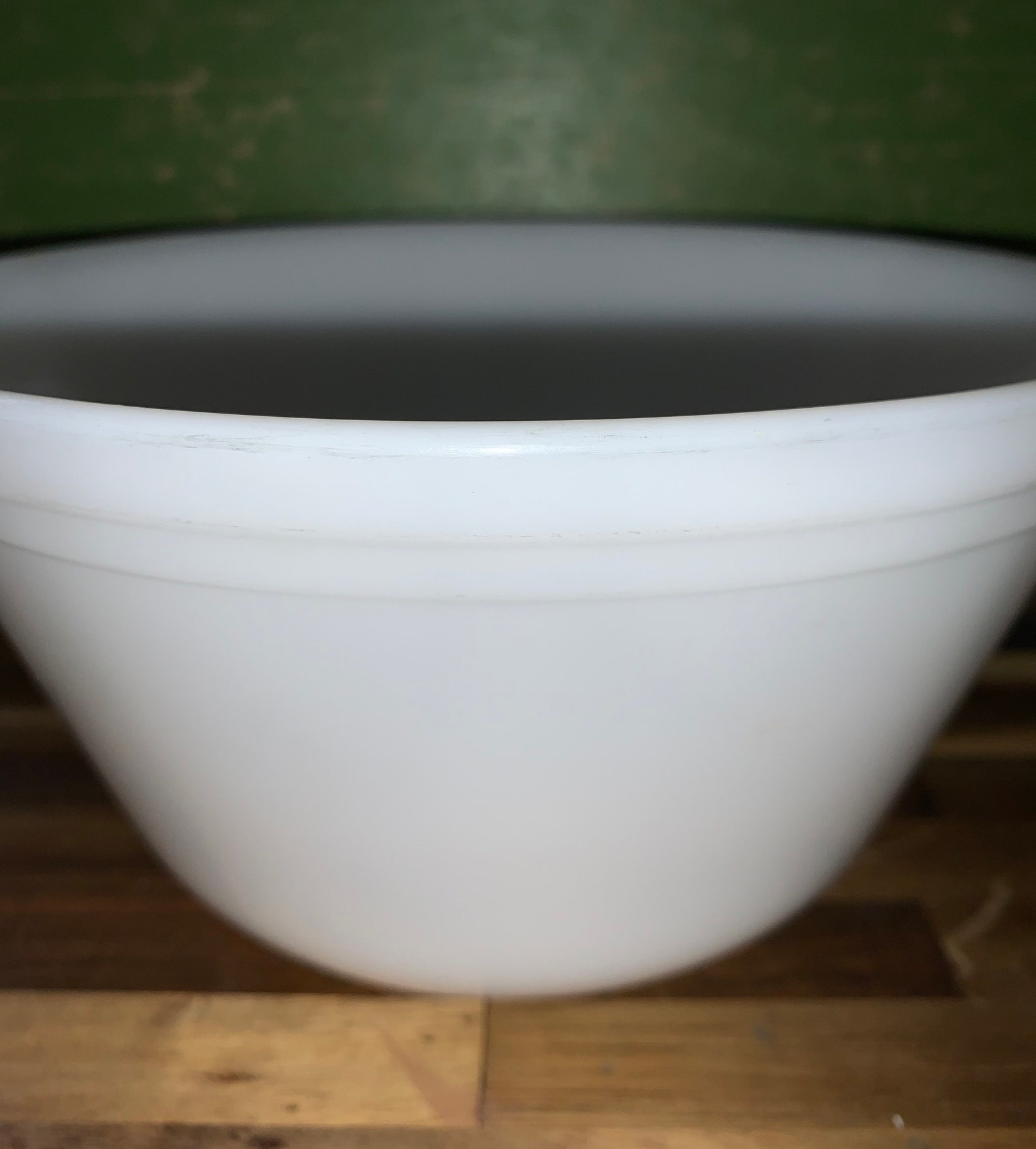 Federal Oven Proof Milk Glass Nesting Mixing Bowls 2 Etsy