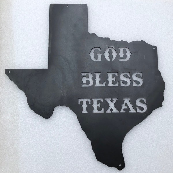 God Bless Texas Sign - Etsy