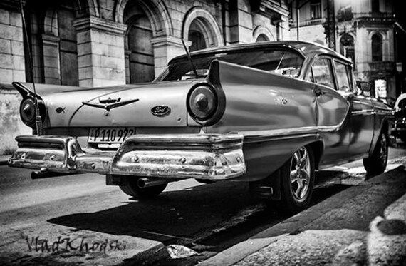 Old Ford in Old Havana antique car vintage car cuba fine | Etsy