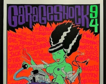 Southern Culture on the Skids POSTER Numbered Edition Signed by