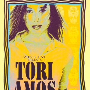 HANDBILL Tori Amos  Art by Mark Arminski 4.25&quot; X 8.75&quot; Inches
