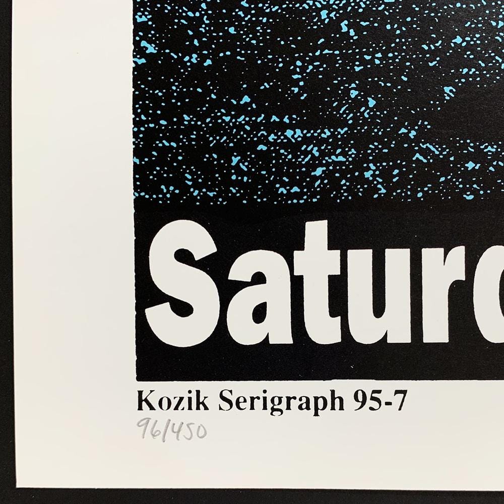 ジョンスペンサー　シルクスクリーンポスター　作者　エメック ジョンスペンサー シルクスクリーンポスター 作者 エメック - メルカリ