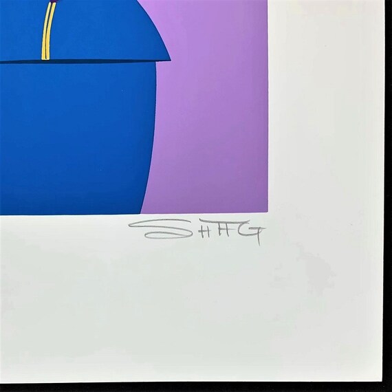 THE ART OF SHAG シャグ 2001年  シルクスクリーン 貴重 Shag シャグ シルクスクリーンポスター ナンバーリング
