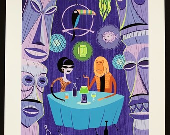 Tiki A Go Go Day Planner 2001 - Shag Artwork / Otto Von