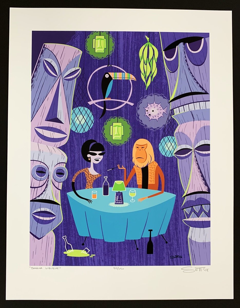 Shag josh agle - Etsy 日本