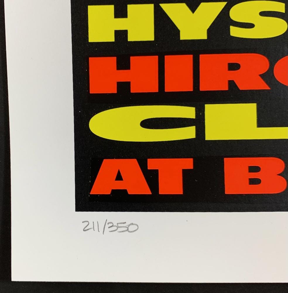 KOZIK 東京 96 ポスター アート ショー オリジナル 初版 シルク