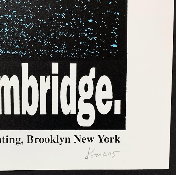 ジョンスペンサー　シルクスクリーンポスター　作者　エメック ジョンスペンサー シルクスクリーンポスター 作者 エメック