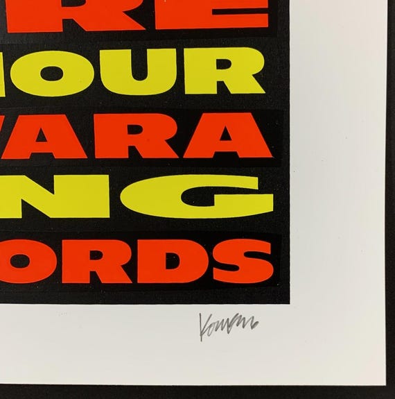 KOZIK TOKYO 96 シルクスクリーン ポスター KOZIK Tokyo 96 POSTER Art Show Original First Printing