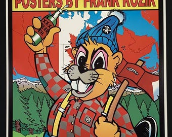 A Fury in the Northland POSTER Show Hard Rock Cafe 1995 Signed