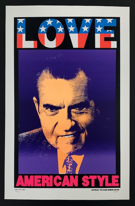 KOZIK LOVE AMERICAN STYLE シルクスクリーン ポスター KOZIK SURGERY
