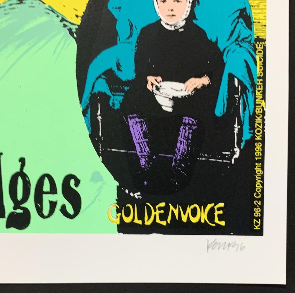 Smashing Pumpkins POSTER Goldenvoice 1996 Silkscreen Print Smashing Pumpkins POSTER Goldenvoice 1996 Silkscreen Print
