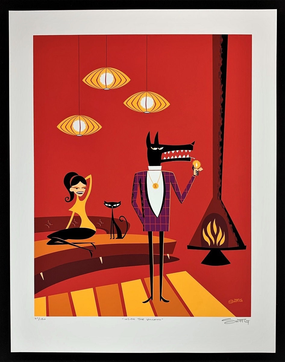 THE ART OF SHAG シャグ 2001年  シルクスクリーン THE ART OF SHAG シャグ 2001年 シルクスクリーン 絵画