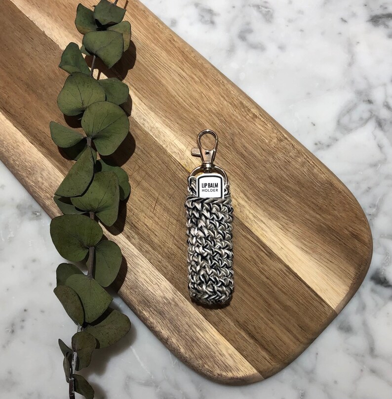 Lip balm keychain holder Etsy