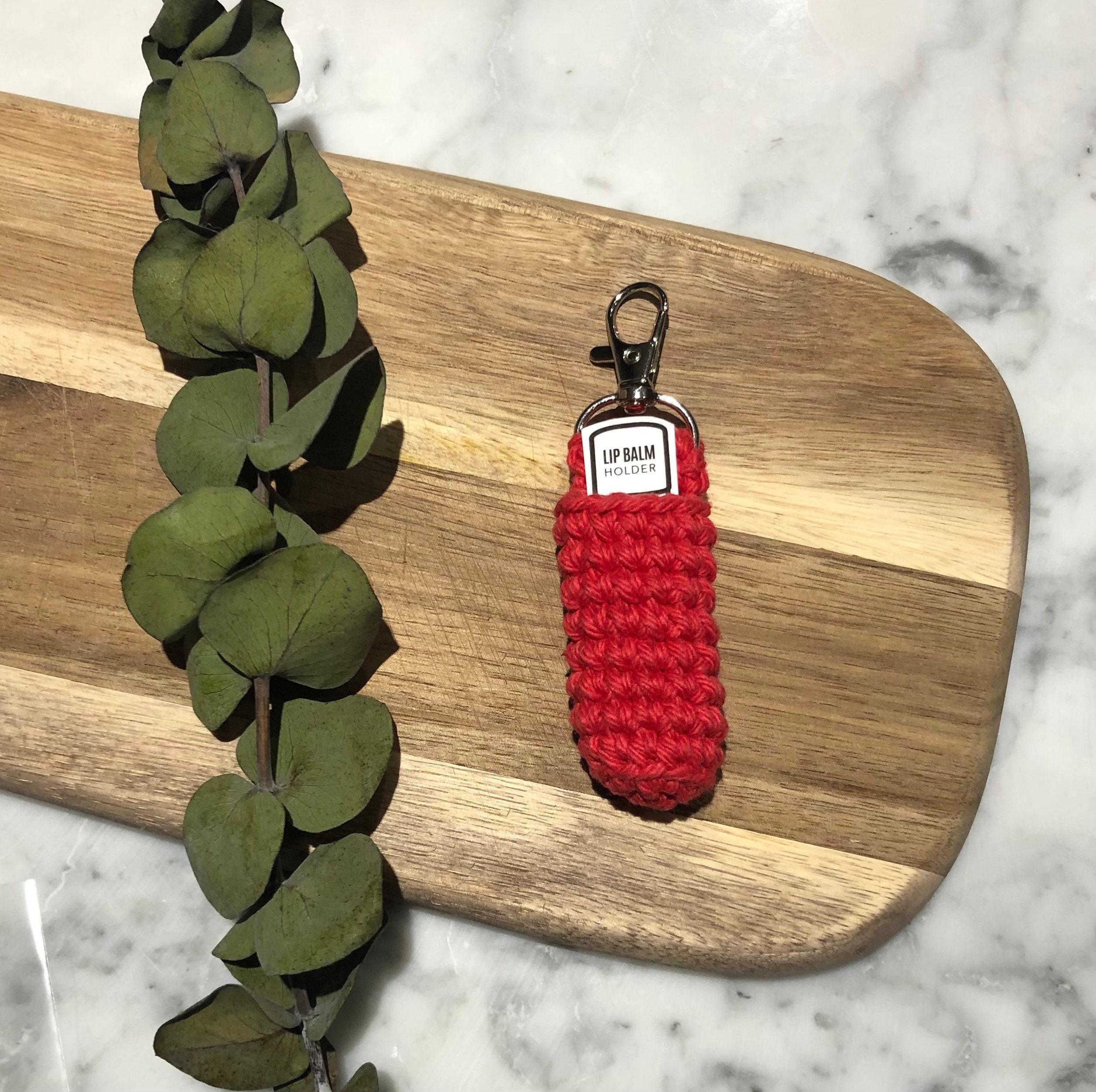 Lip balm keychain holder Etsy