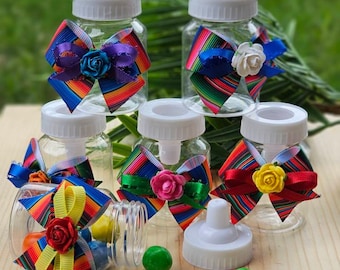fiesta baby shower favors/Mexican baby shower bottle/Mexican fiesta baby shower favors/muchachito favor/fiesta baby shower guest pins