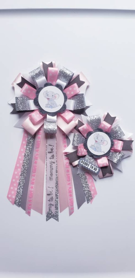 Baby Shower Corsage Girl