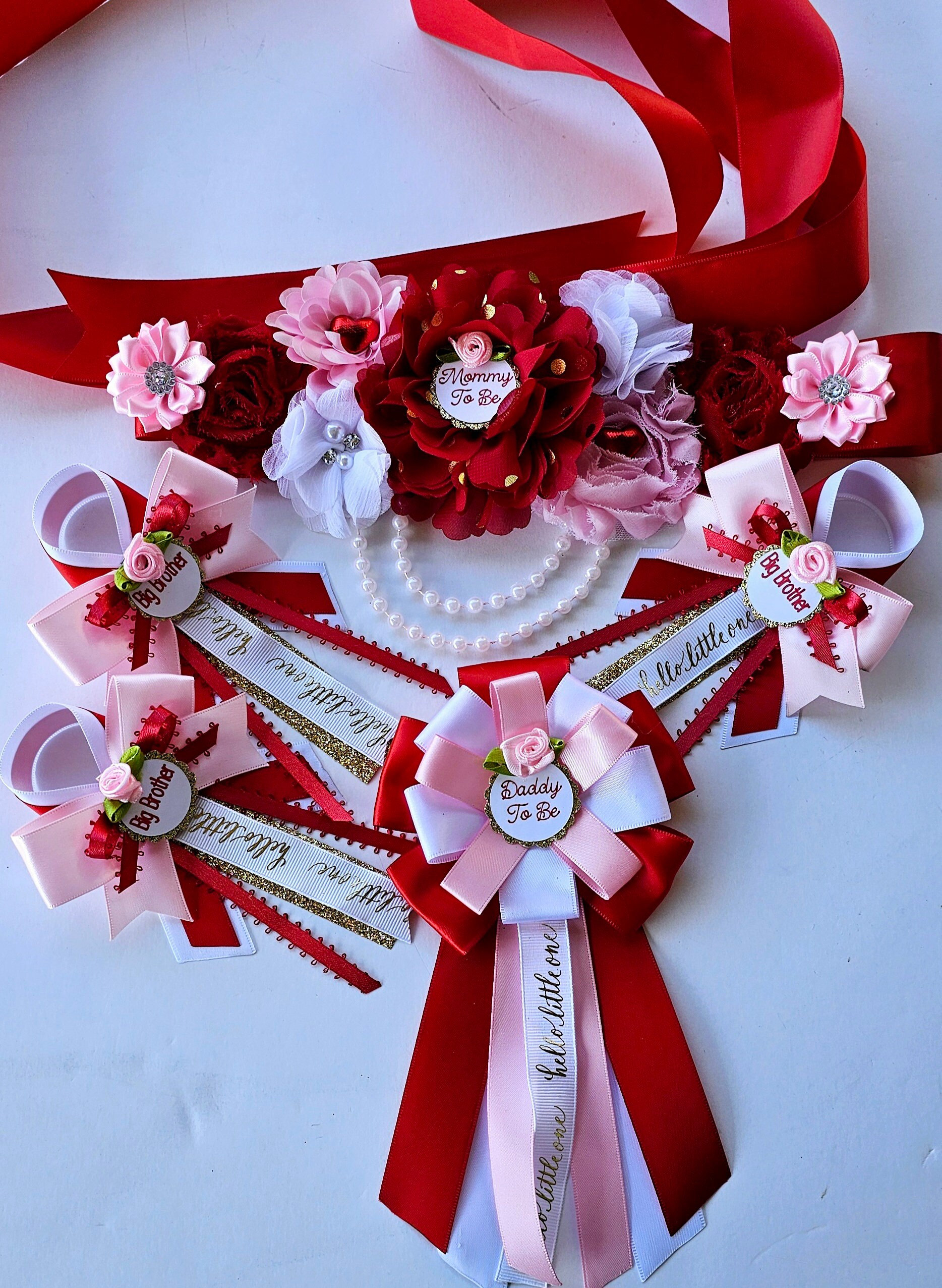 Pink Ribbon Belt - Etsy