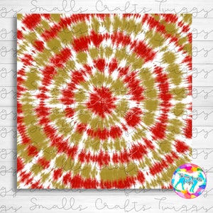 Rot und Gold, Tie Dye, digitale Papiere, Sublimationselemente, PNG, Sublimationshintergrund, Teamfarben, Superheld, Junge, Gold, Rot, Muster