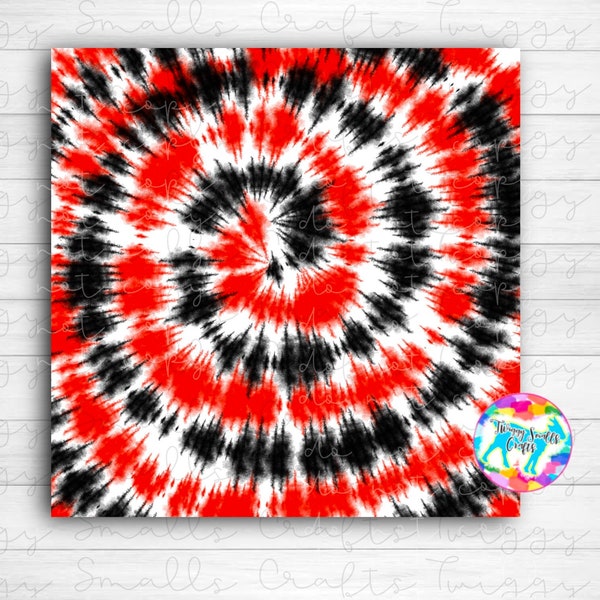 Tie Dye Sublimation Design Download, Black and Red patterns, Boy, Georgia, Sublimation Background Elements, PNG, Superhero Clipart, Football