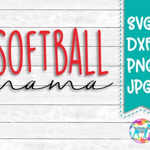 Softball Shirt, Softball Mama, Softball Mama, DXF, PNG, SVG, Dateien für, Silhouette, Cricut, Cut Dateien, Aufbügeln, Softball Shirt, Softball Leben
