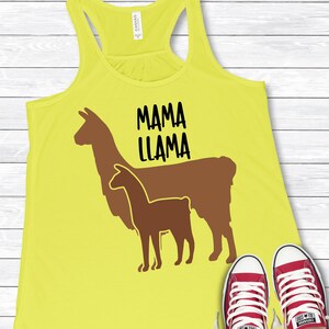 Maman Lama Svg, Svg de Lama, Lama Clipart, DXF, PNG, SVG, fichiers pour, Silhouette, Cricut, fer sur le transfert, Sublimation, chemise maman, chemise maman