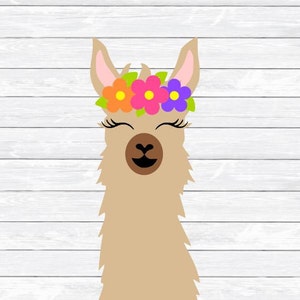 Llama Svg, Llama Face, Llama Head, Mama Llama, Llama face, Llama Clipart, DXF, PNG, SVG, files for, Silhouette, Cricut, Alpaca Svg, Iron On