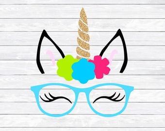 Free Free Unicorn With Glasses Svg 849 SVG PNG EPS DXF File