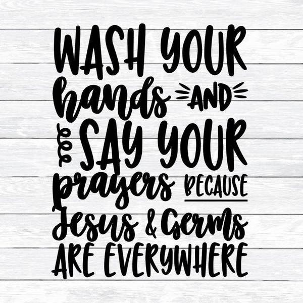 Germs and Jesus Svg - Etsy
