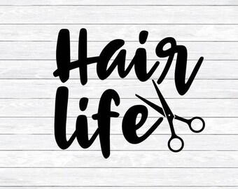 hairstylist svg etsy