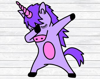 Download Dab unicorn svg | Etsy
