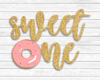 Free Free 126 Sweet One Donut Svg Free SVG PNG EPS DXF File