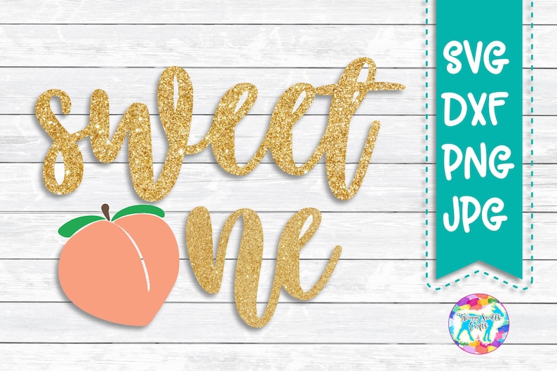 Free Free 108 One Sweet Peach Svg SVG PNG EPS DXF File