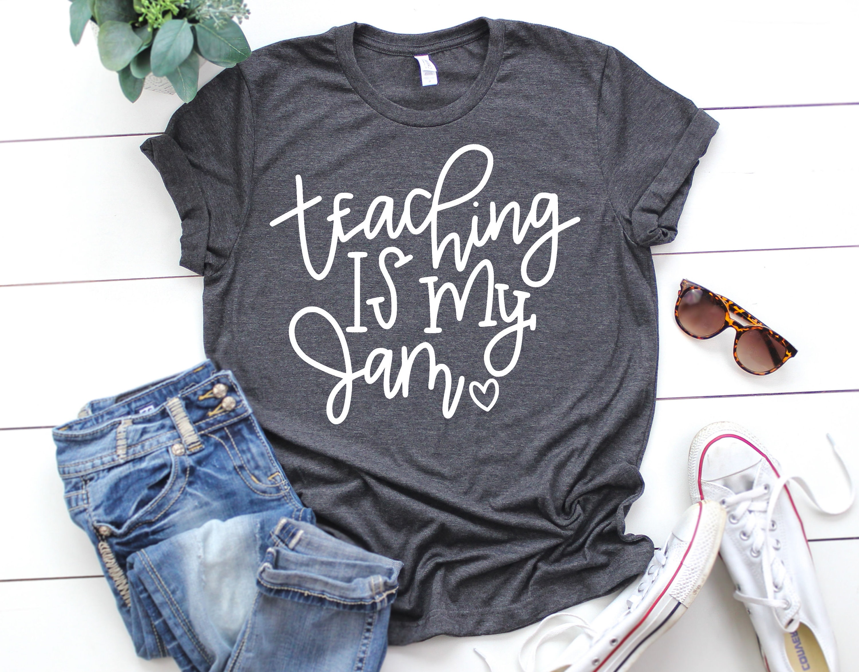 Download Teaching is my jam Teacher Shirt Teacher Gift SVG DXF | Etsy