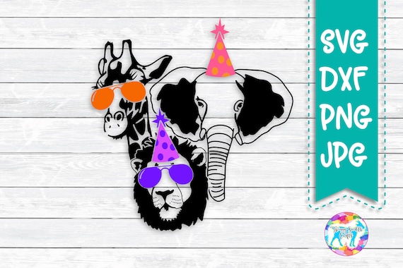 Party Animal With Lion Wearing Sunglasses Party Animal With Lion Wearing Sunglasses
