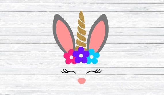 Free Easter Bunny Unicorn Svg 40 SVG PNG EPS DXF File