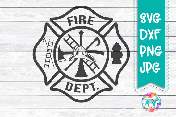 Download Maltese Cross Firefighter Svg Fireman Fire Woman Svg Dxf Etsy