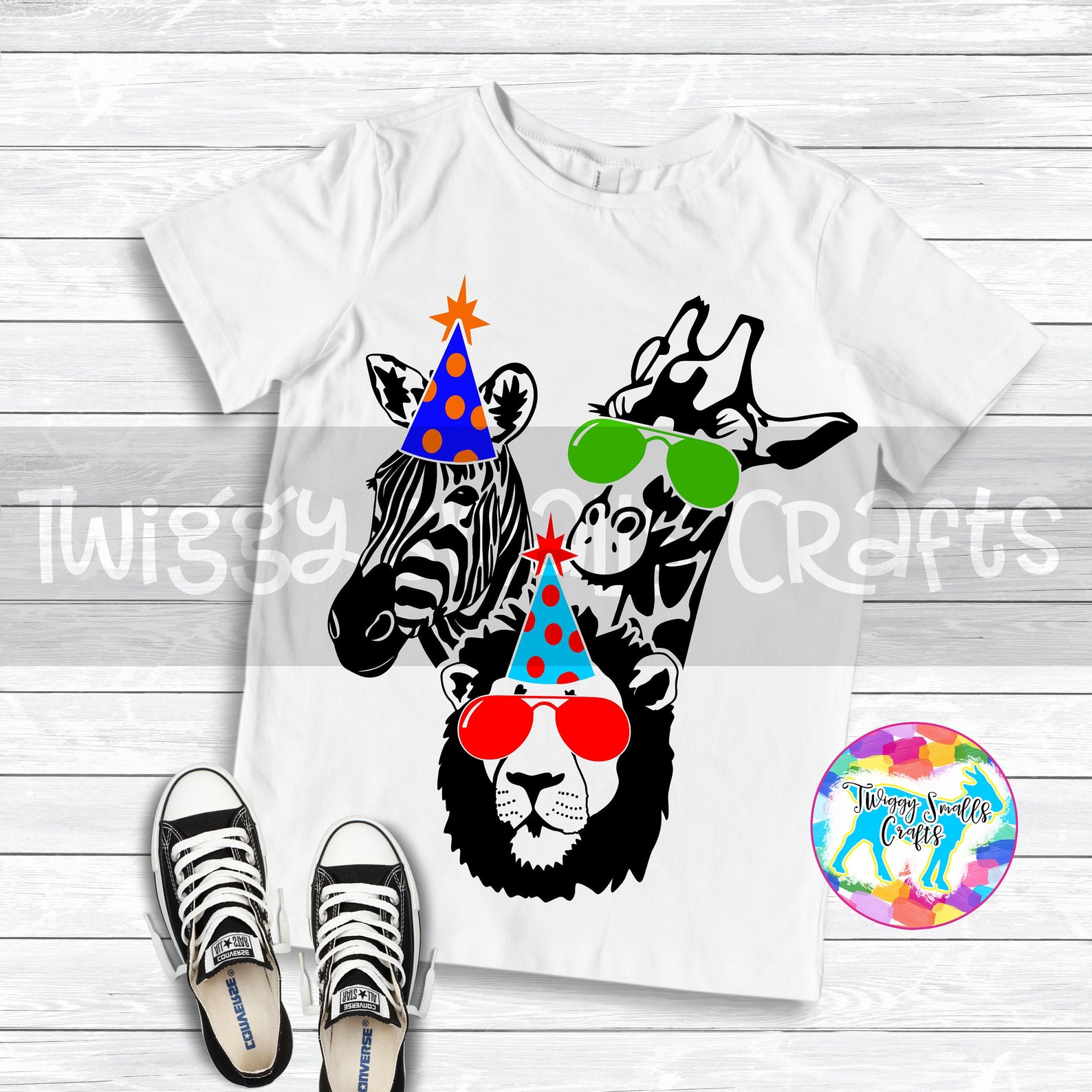 Party Animal Svg Lion Zebra Giraffe SVG DXF PNG Files - Etsy