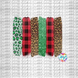 Noël, arrière-plan design sublimation, plaid Buffalo, vacances, décembre, paillettes, guépard, léopard, cadres pour sublimation, téléchargement numérique