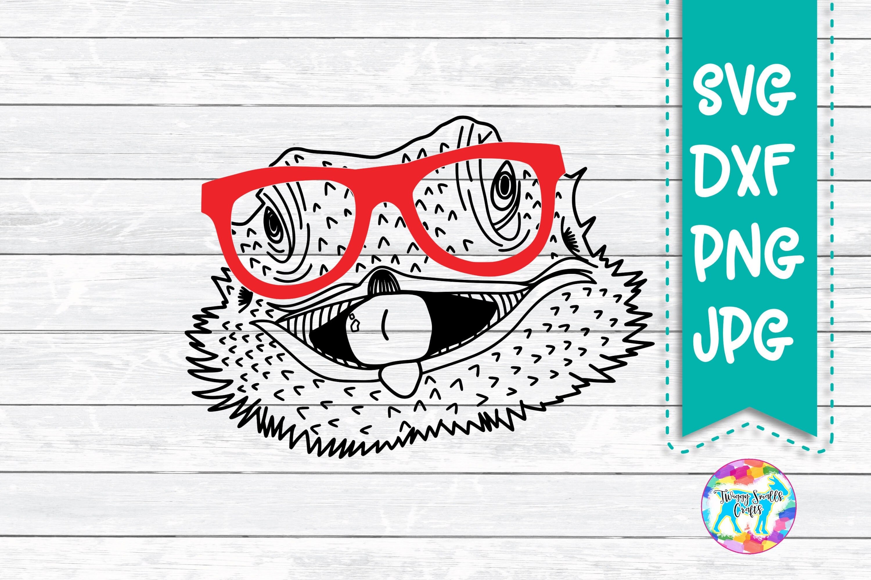 Bearded Dragon SVG PNG DXF Files For Silhouette Cricut - Etsy Australia