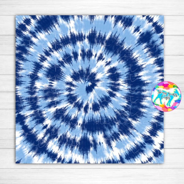 Blue and White tie dye sublimation design download, PNG files, Background, Elements, Clipart, Boy Tie Dye, Football, Team Colors