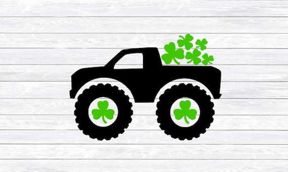 Monster Trucks St. Patrick's Day Adults Youth And Toddlers T-Shirt Monster Trucks St. Patrick's Day Adults Youth And Toddlers T-Shirt