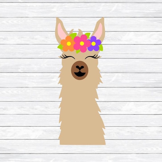 Llama Svg Llama Face Llama Head Mama Llama Llama face | Etsy