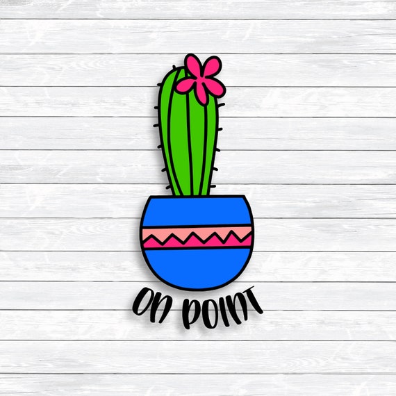 Funny Cactus Doodle Svg Succulent Svg Cacti Svg on Point | Etsy