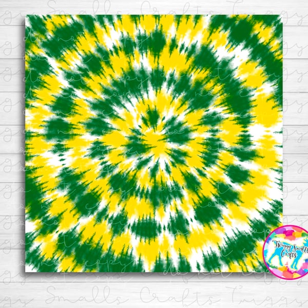 Green and Yellow, Tie Dye, Sublimation Design Download, Background Elements, Fill patterns, PNG, Sublimation, Waterslide Image, Football