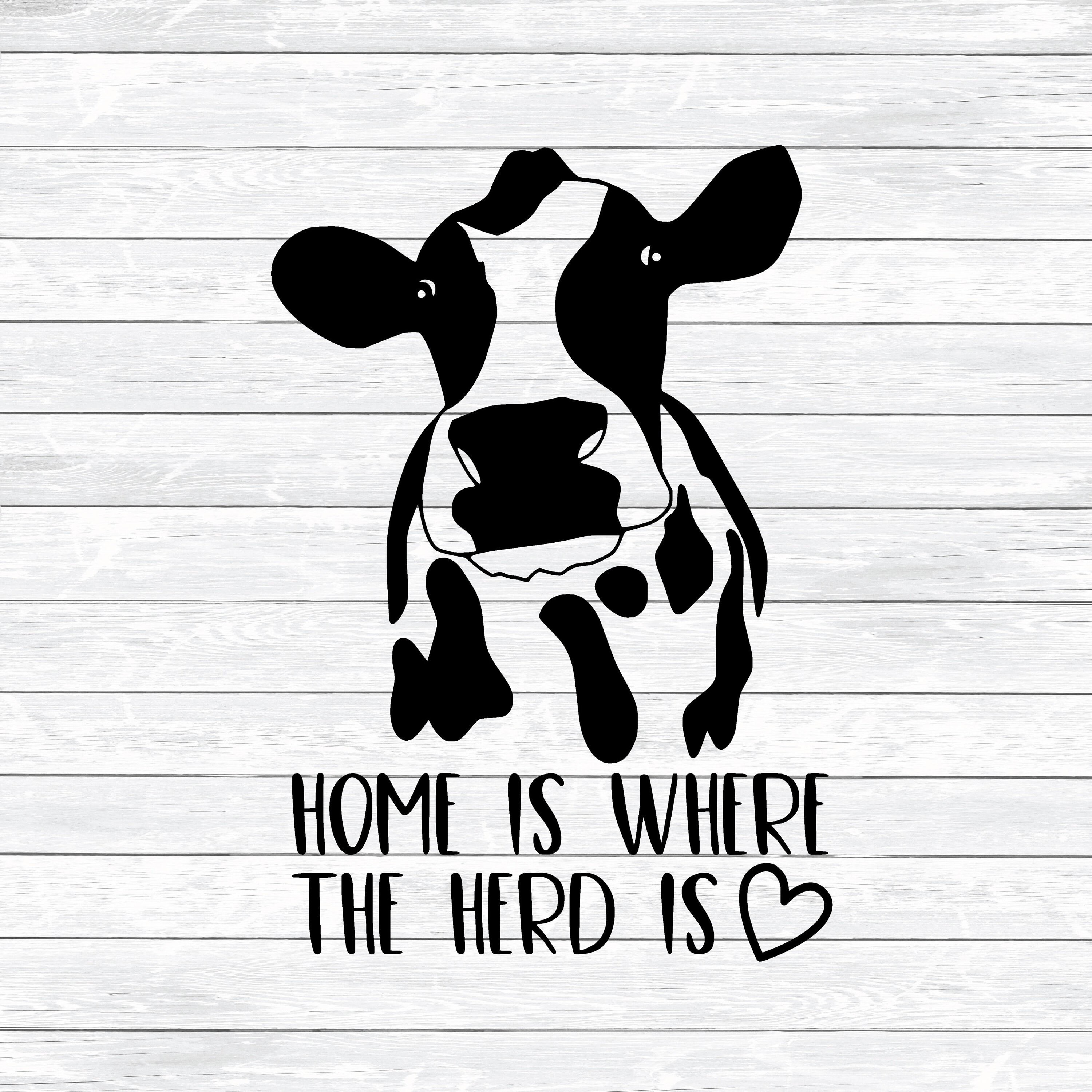 Download Home is where the herd is SVG DXF PNG Svg files for | Etsy
