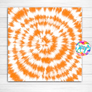 Oranje en witte tie-dye, sublimatie-elementen, sublimatie achtergronden, png, jpg, tie dye, Tennessee, teamkleuren, jongen tie dye, voetbal