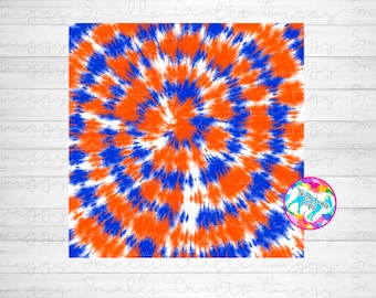 Tie Dye Sublimation Design Download, Orange and Blue, Digital patterns, Boy tie dye, Sublimation Background Elements, PNG, Football, Clipart