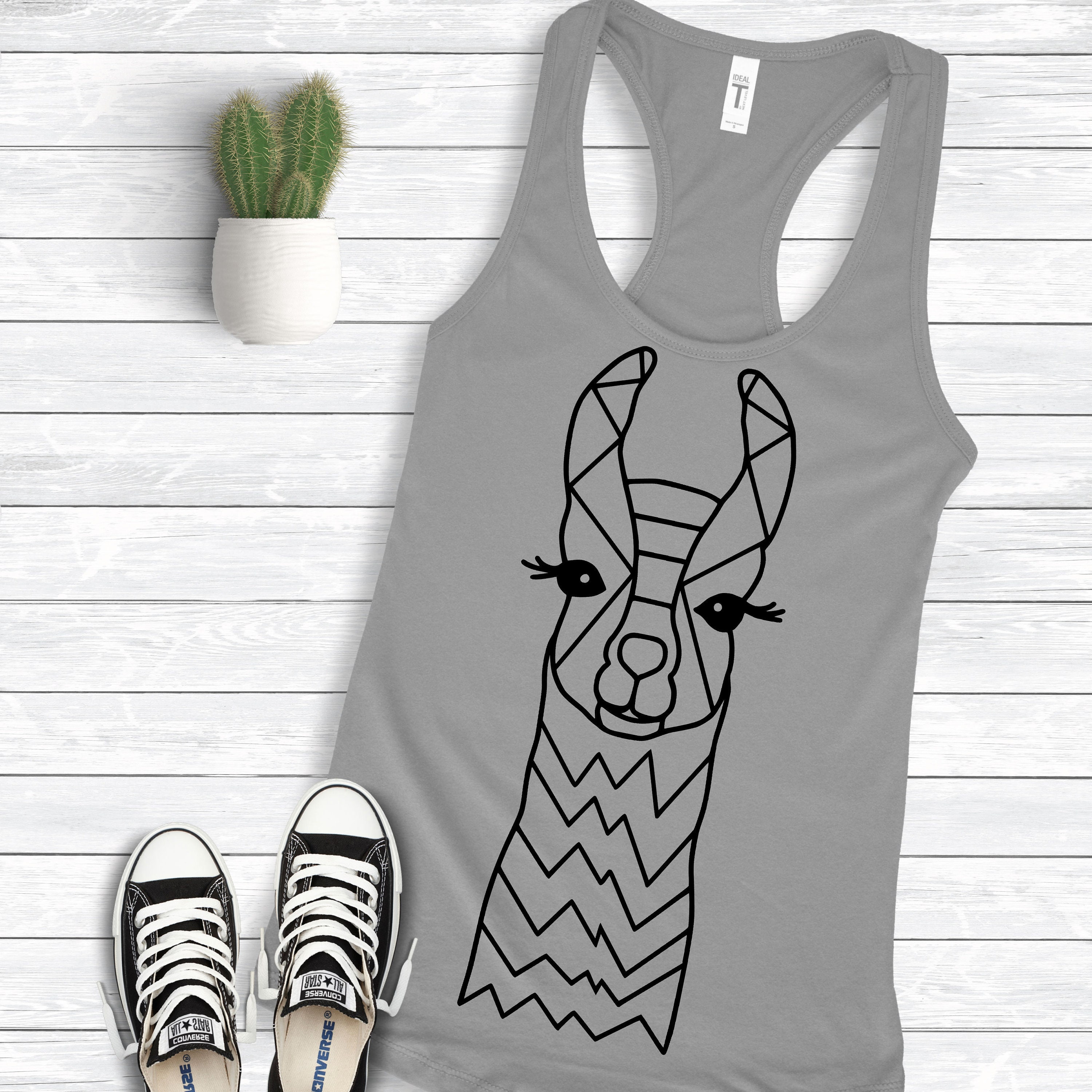 Download Geometric Llama Svg Zentangle Llama Svg Mandala Animal Svg ...
